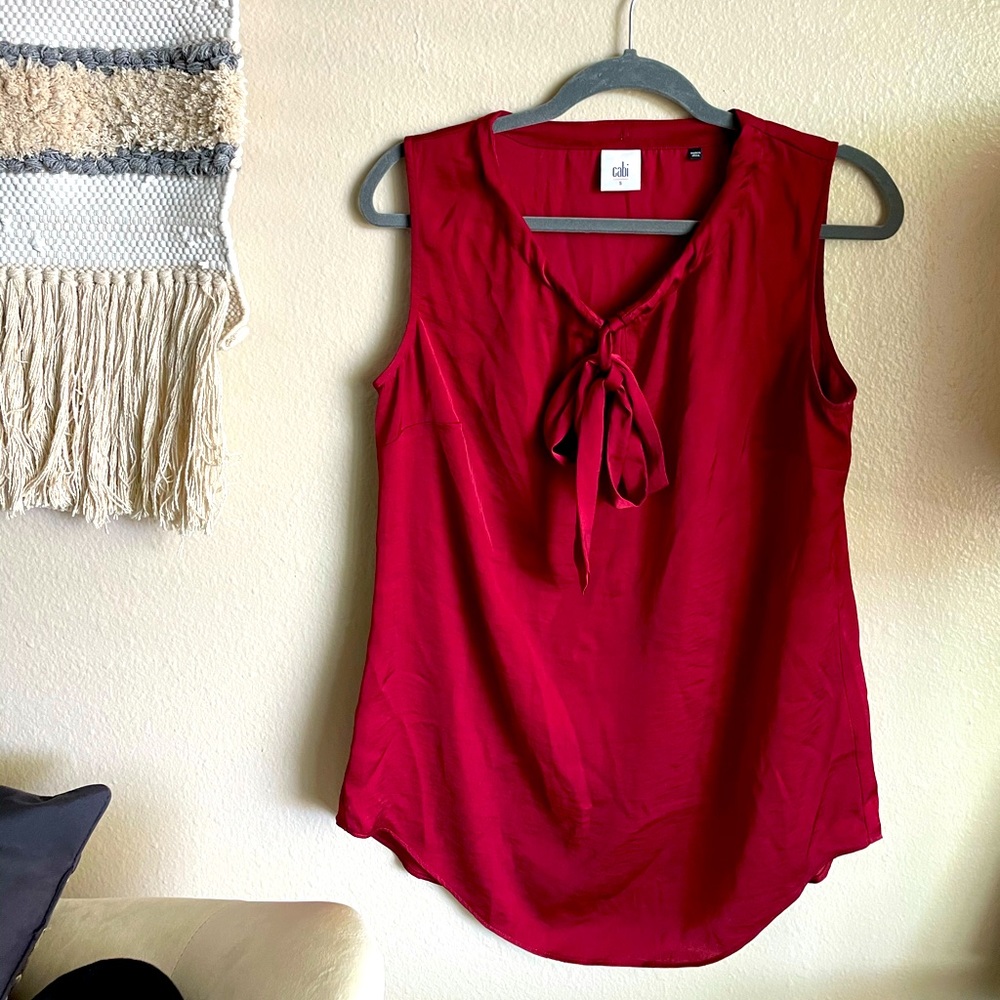 Red Cabi blouse
